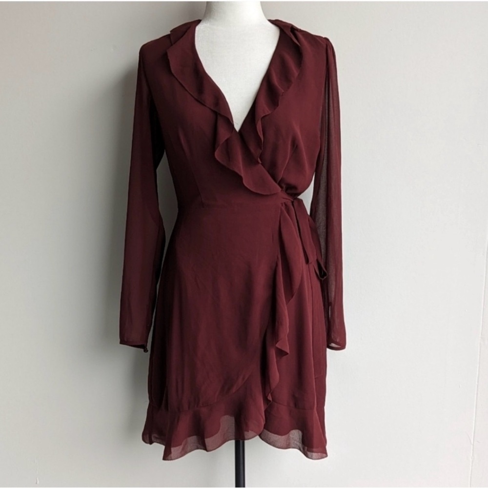Aritzia Wilfred Louise Wrap Dress